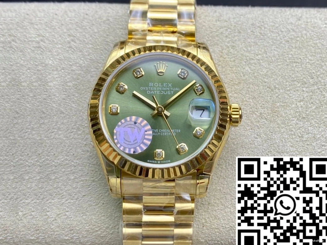 M278278-0011 Datejust 31MM Factory Gold Yellow TW Rolex 1231